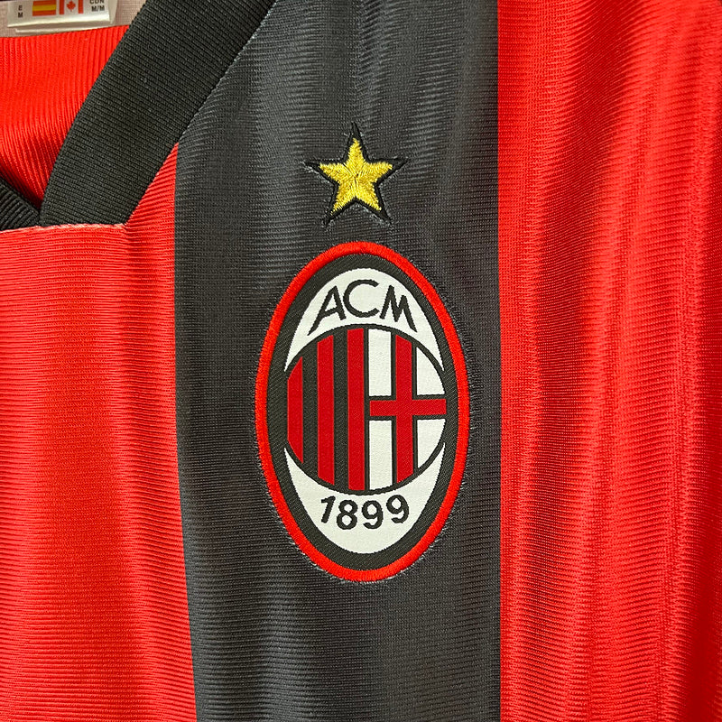 Camisa Retrô AC Milan 1998/99 Home