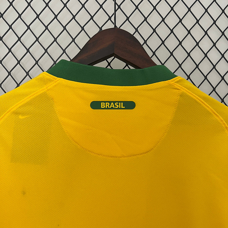 Camisa Retrô Seleção Brasil 2010 Home