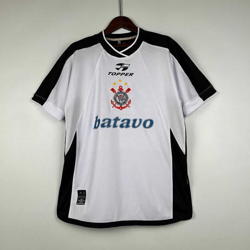 Camisa Retrô Corinthians 2000/01 Home