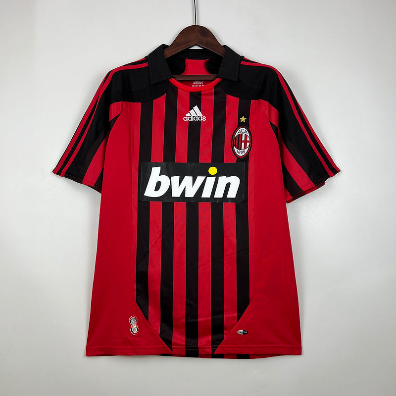 Camisa Retrô AC Milan 2007/08 Home