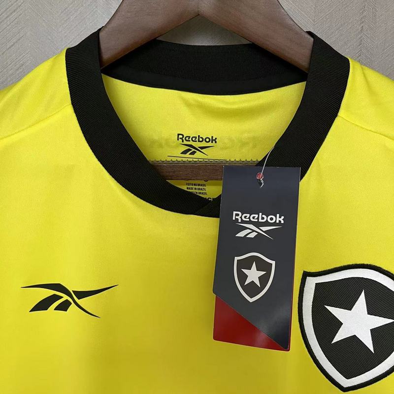 Camisa Botafogo Goleiro 2023/24 Amarela - Modelo Torcedor