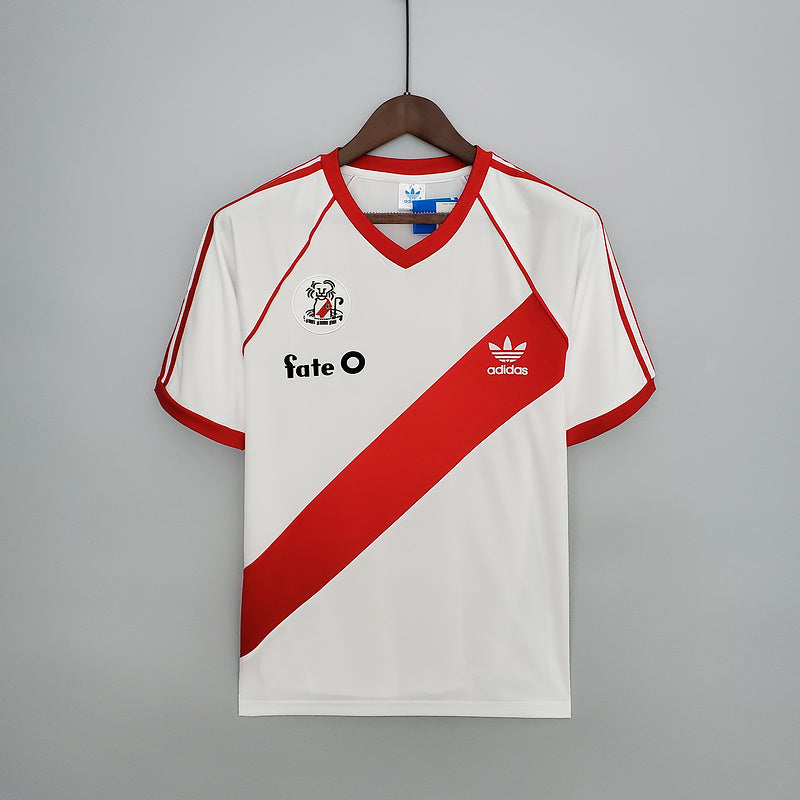 Camisa Retrô River Plate 1986 Home