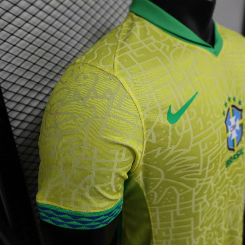 Camisa Seleção Brasil l 2024/25 Amarela - Modelo Jogador