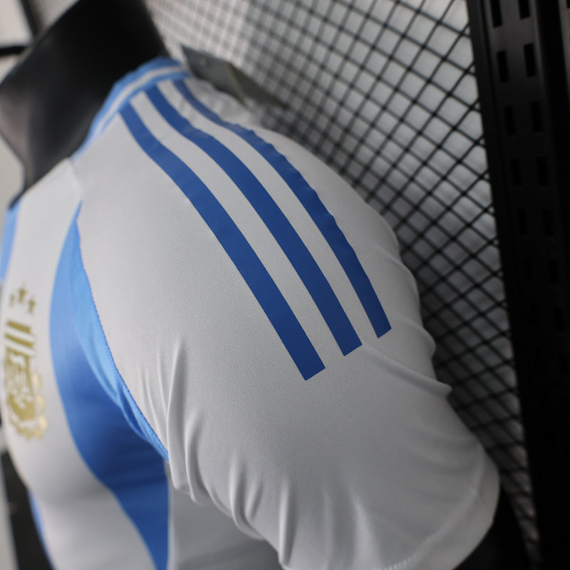 Camisa Seleção Argentina l 2024/25 Azul e Branca - Modelo Jogador