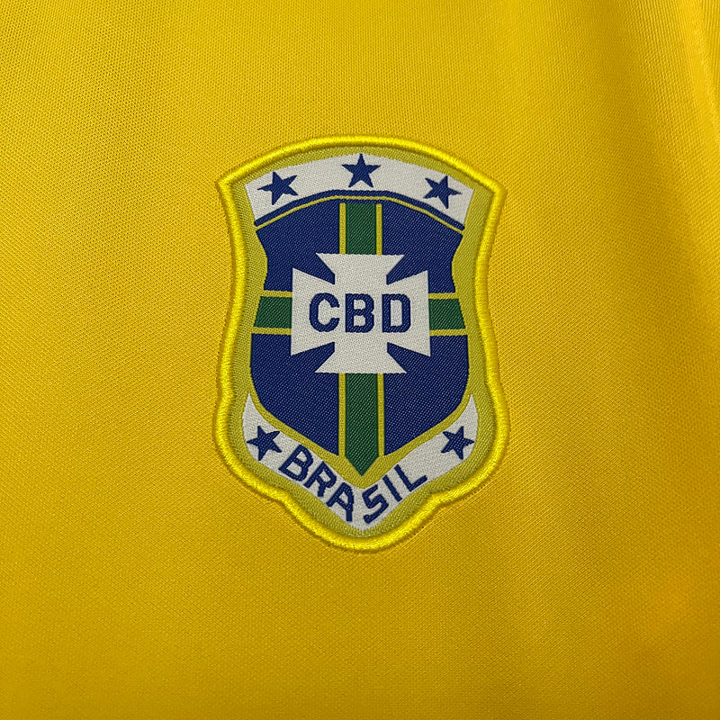 Camisa Retrô Seleção Brasil 1977 Home