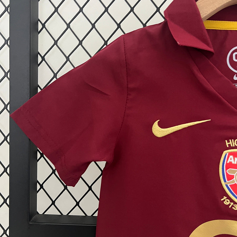 Conjunto Retrô Infantil Arsenal l 2005/06 - Modelo Torcedor