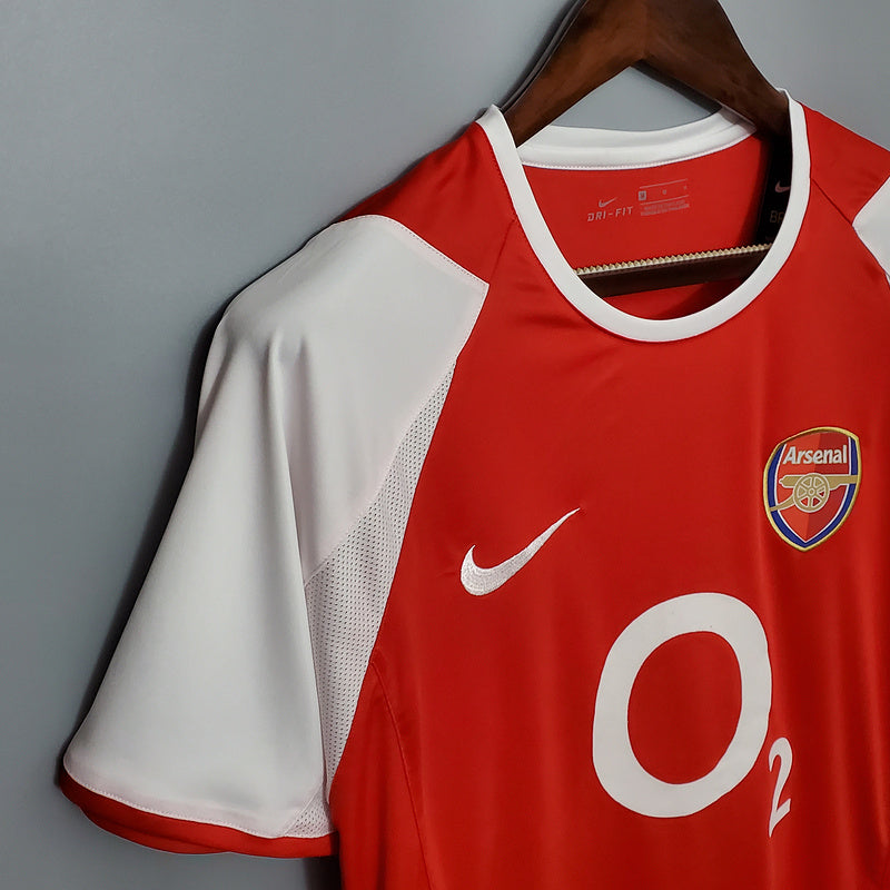 Camisa Retrô Arsenal 2002/03 Home