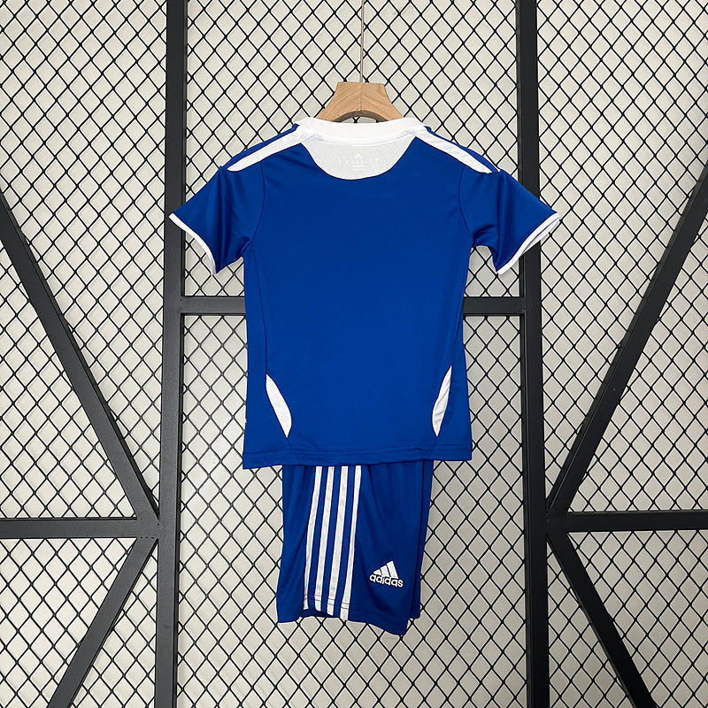 Conjunto Retrô Infantil Chelsea l 2012/13 - Modelo Torcedor