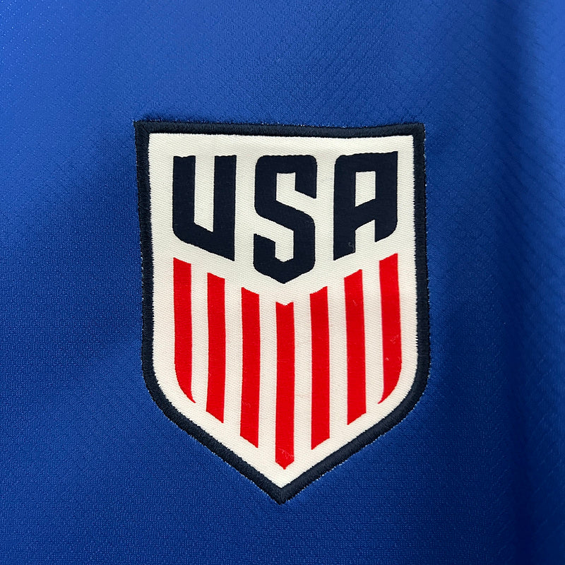 Camisa Seleção Estados Unidos ll 2024/25 Azul - Modelo Torcedor