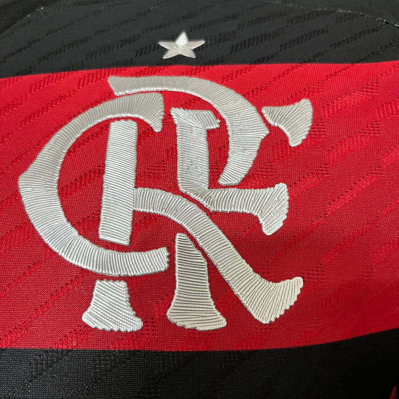 Camisa Manga Longa Flamengo l 2024/25 Rubro-Negra - Versão Jogador