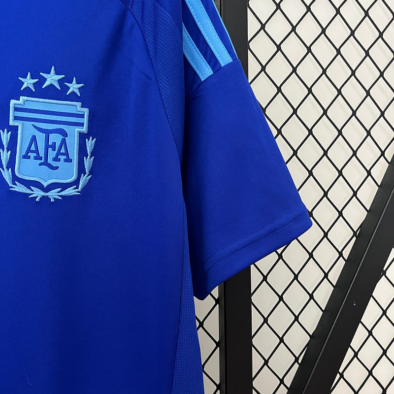 Camisa Seleção Argentina ll 2024/25 Azul - Modelo Torcedor