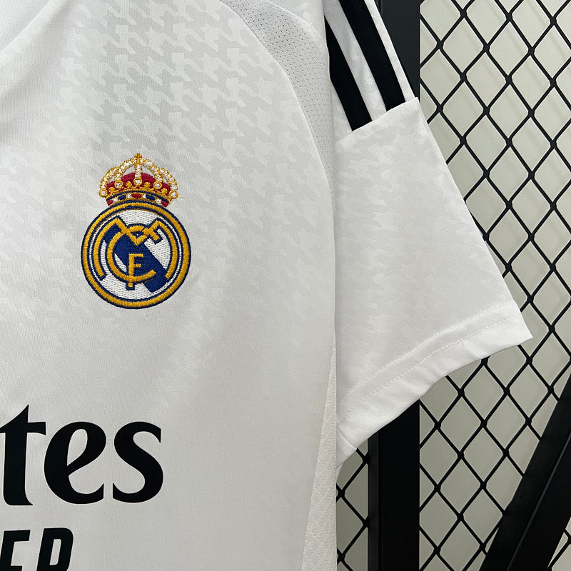 Camisa Real Madrid l 2024/25 Branca - Modelo Torcedor