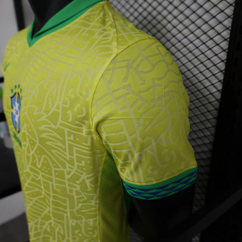 Camisa Seleção Brasil l 2024/25 Amarela - Modelo Jogador