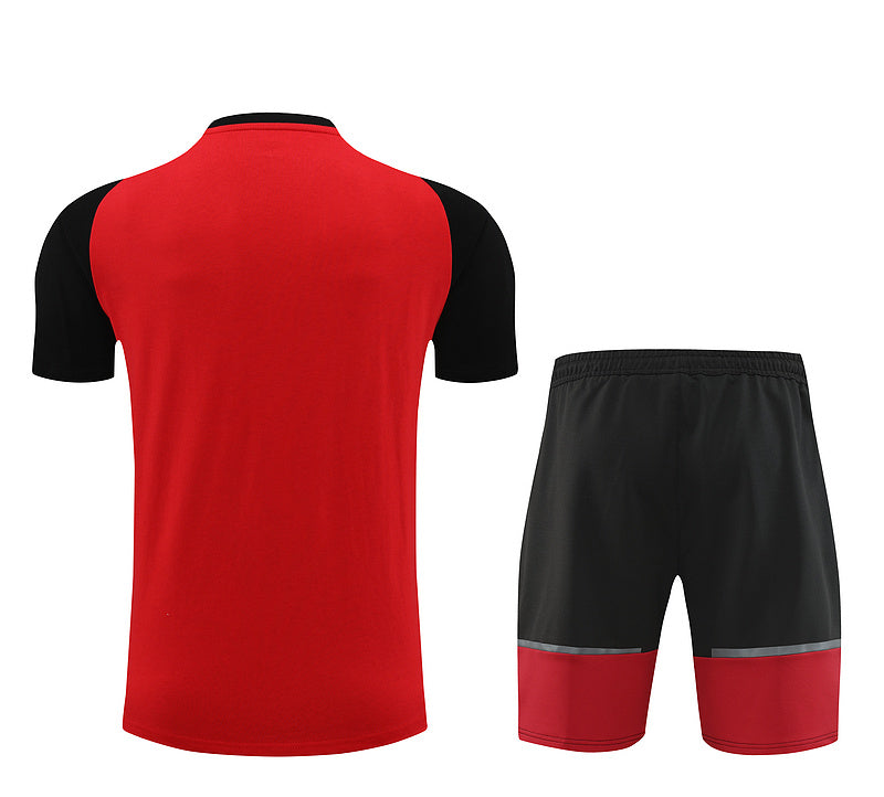 Conjunto Milan Treino 100% Algodão - Modelo Torcedor