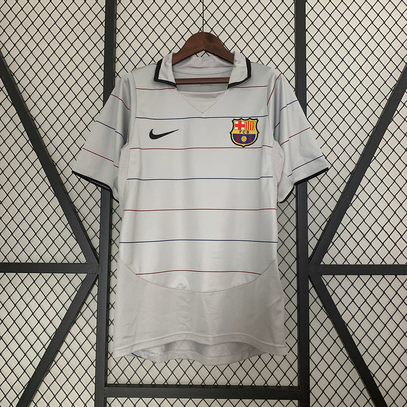 Camisa Retrô Barcelona 2003/04 Away