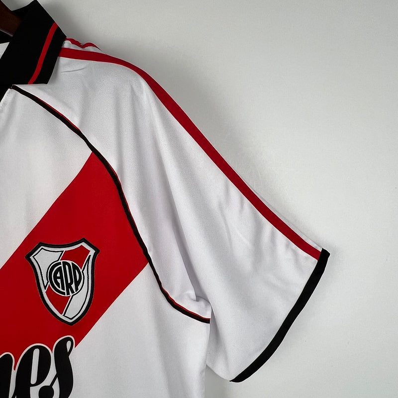 Camisa Retrô River Plate 2000/01 Home