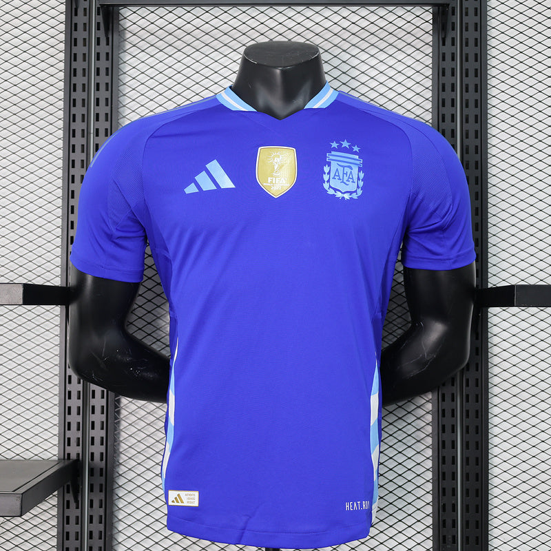 Camisa Seleção Argentina ll 2024/25 Azul - Modelo Jogador