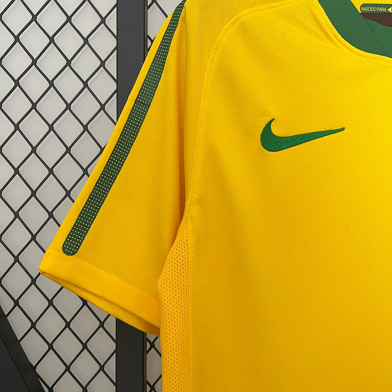 Camisa Retrô Seleção Brasil 2010 Home