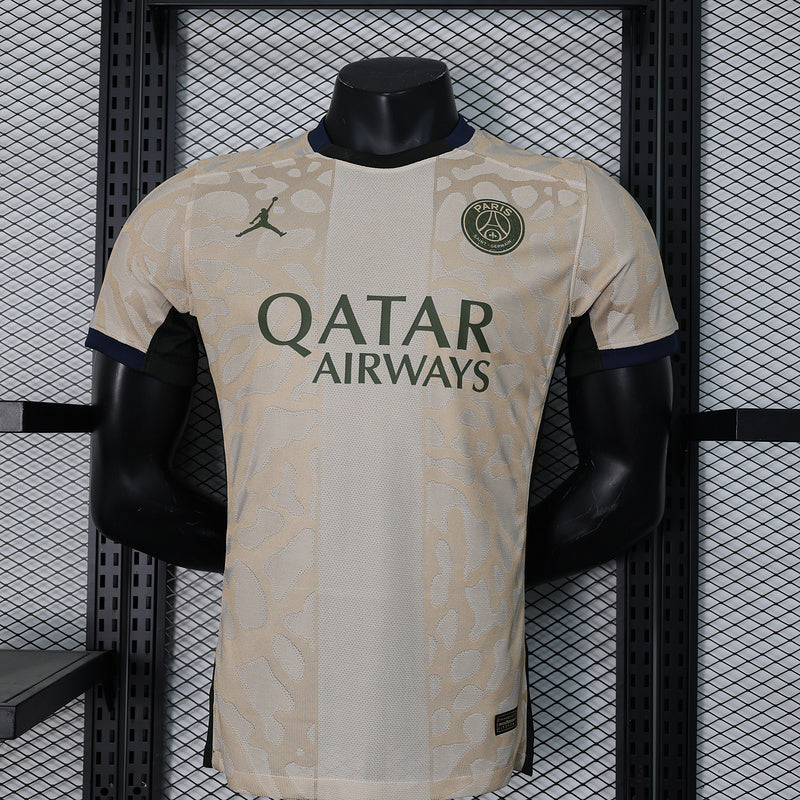 Camisa PSG lV 2023/24 Marrom - Modelo Jogador