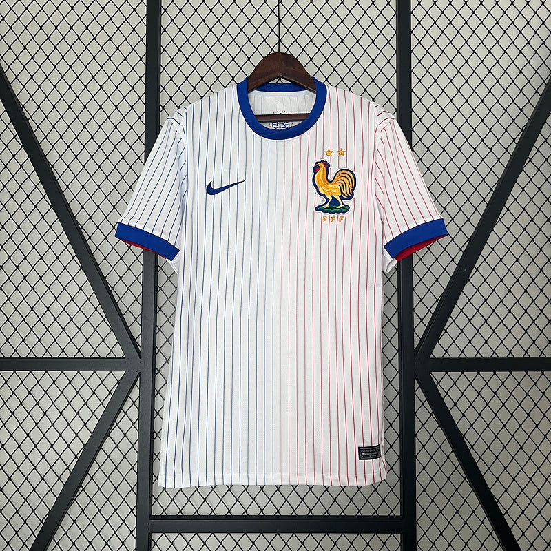 Camisa Seleção França ll 2024/25 Branca - Modelo Torcedor