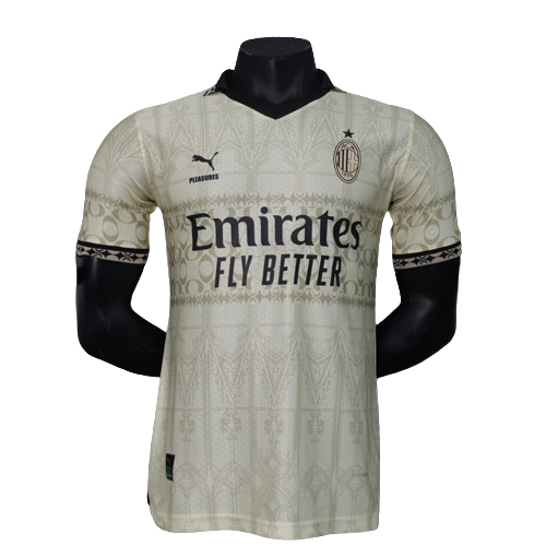 Camisa Milan lV 2024/25 Branca - Modelo Jogador