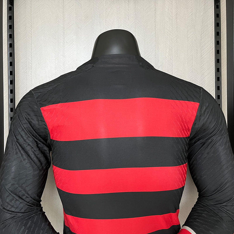 Camisa Manga Longa Flamengo l 2024/25 Rubro-Negra - Versão Jogador