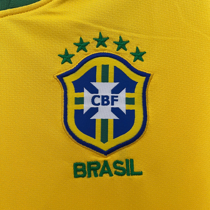 Camisa Retrô Seleção Brasil 2010 Home