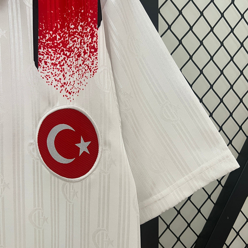 Camisa Retrô Seleção Turquia 1996 Away