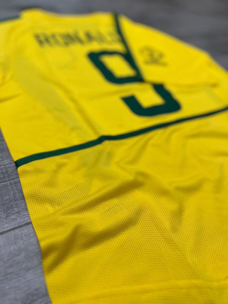 Camisa Retrô Seleção Brasil 2002/02 Home