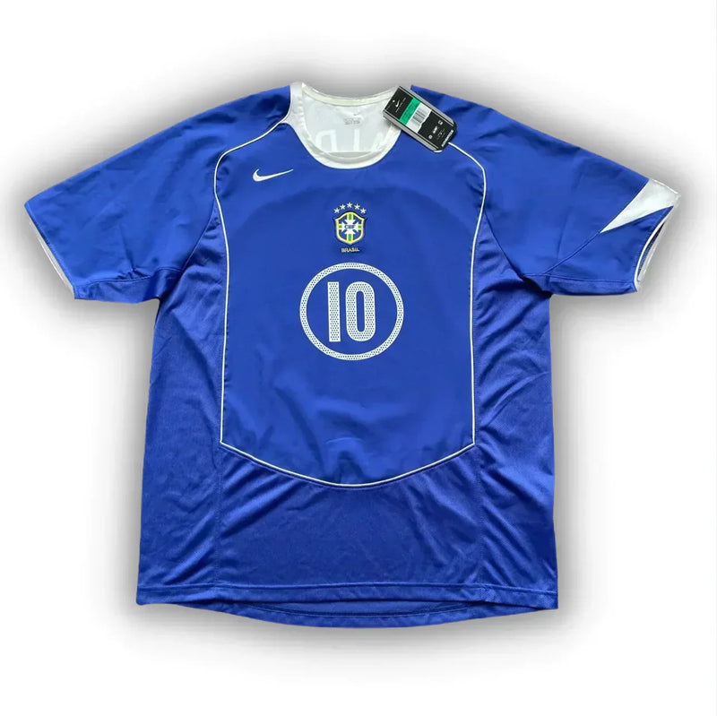 Camisa Retrô Seleção Brasil 2004/06 Away