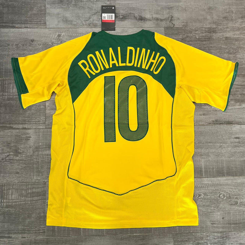 Camisa Retrô Seleção Brasil 2004/06 Home