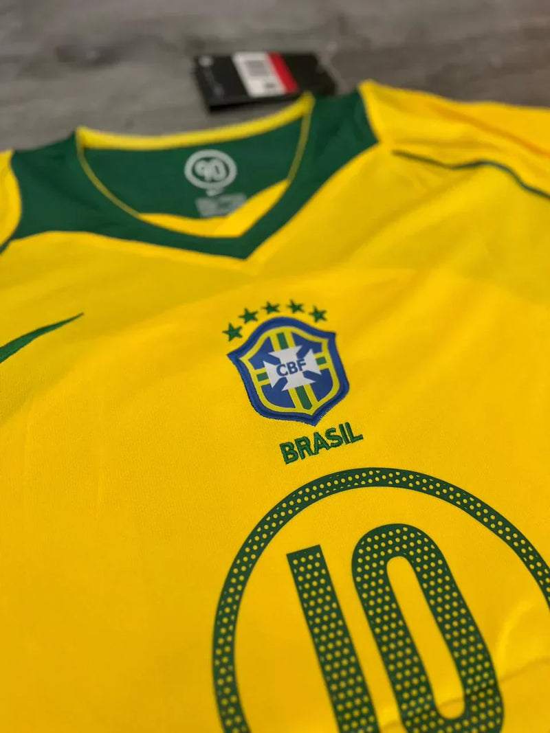 Camisa Retrô Seleção Brasil 2004/06 Home