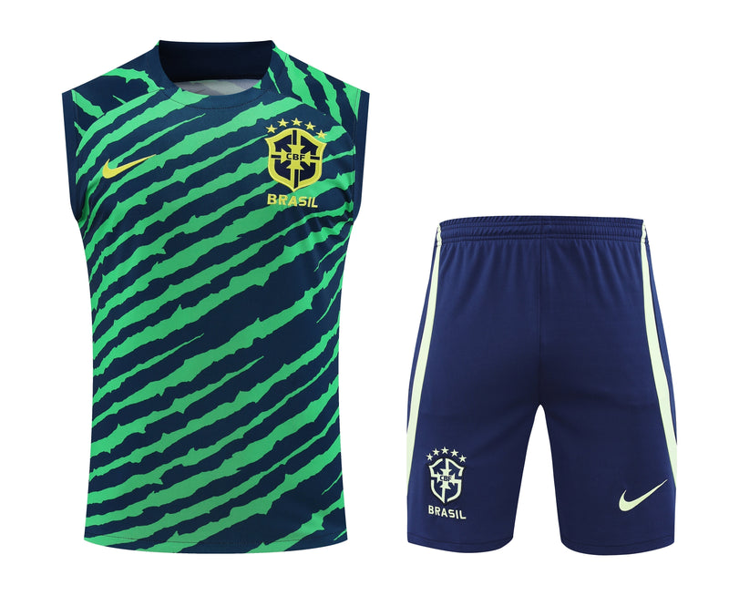 Conjunto Regata Seleção Brasil Treino - Modelo Torcedor