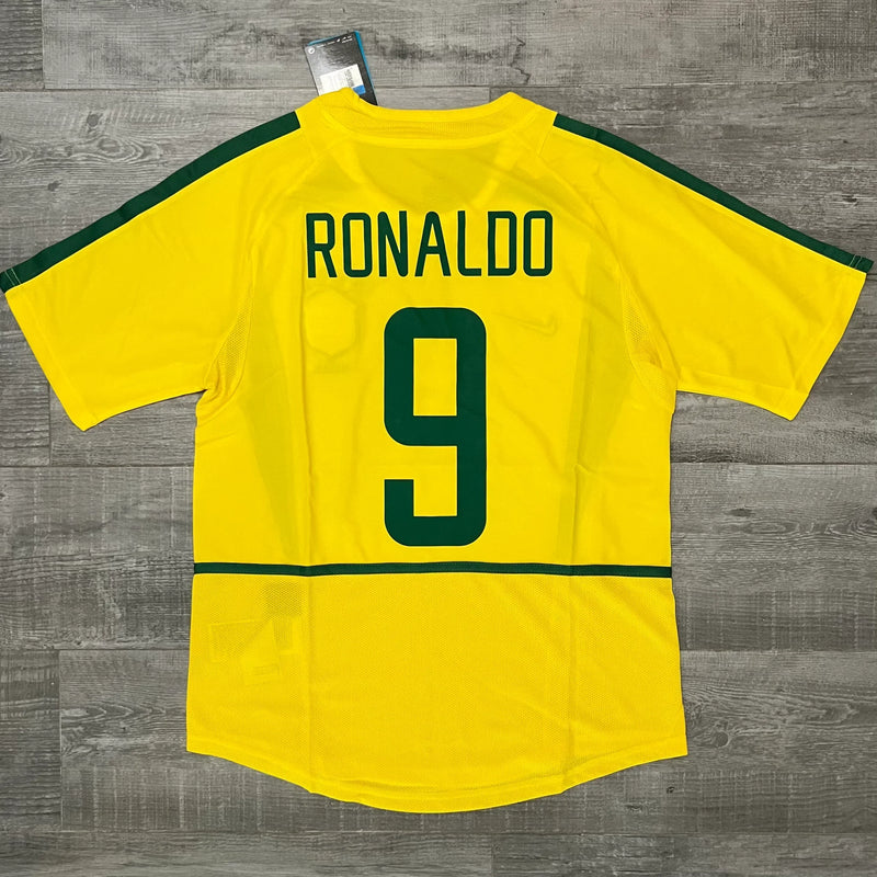 Camisa Retrô Seleção Brasil 2002/02 Home