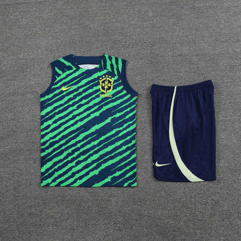 Conjunto Regata Seleção Brasil Treino - Modelo Torcedor