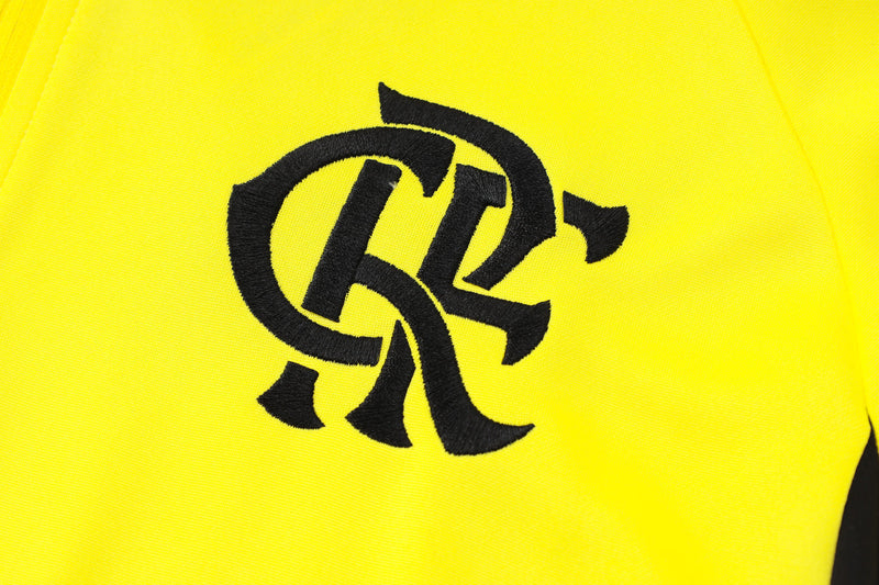 Conjunto de Frio CR Flamengo 2024/25 Amarelo - Treino