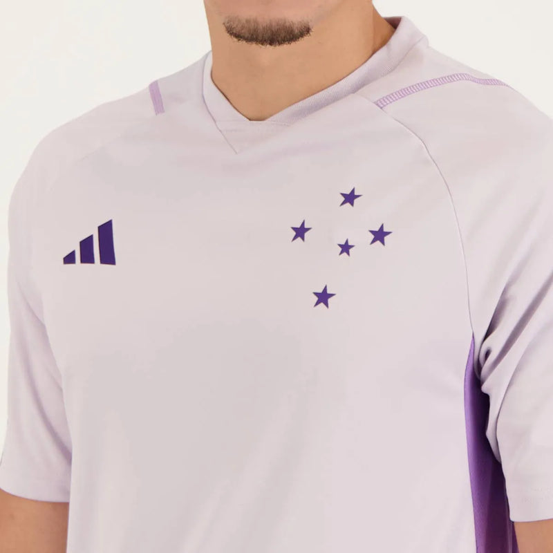 Camisa Cruzeiro Treino 2023/24 Roxa - Modelo Torcedor