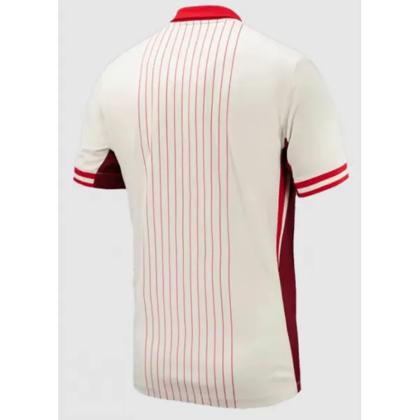 Camisa Seleção Canadá ll 2024/25 Branca - Modelo Torcedor