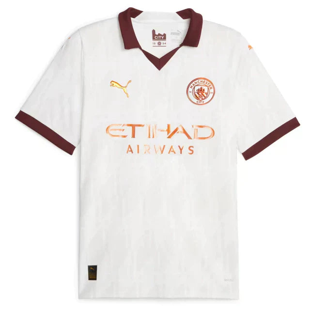 Camisa Manchester City ll 2023/24 Branca - Modelo Torcedor