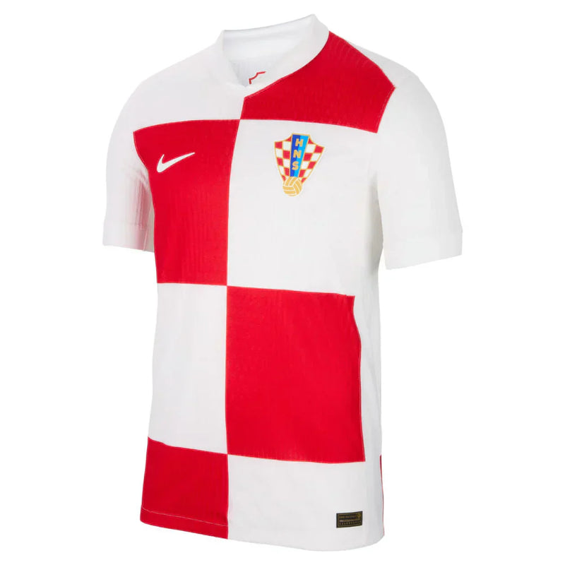 Camisa Seleção Croácia l 2024/25 Branca - Modelo Torcedor