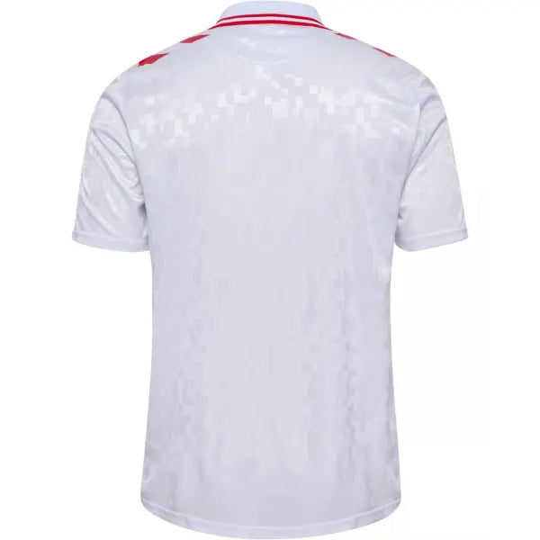 Camisa Seleção Dinamarca ll 2024/25 Branca - Modelo Torcedor