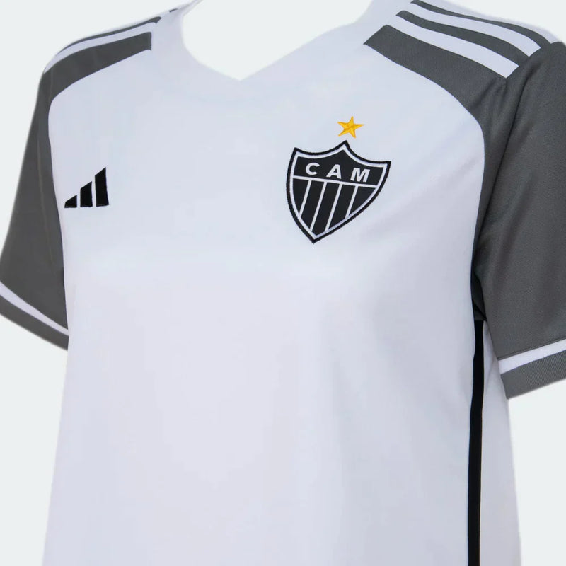 Camisa Feminina Atlético Mineiro ll 2023/24 Branca - Feminina Baby Look