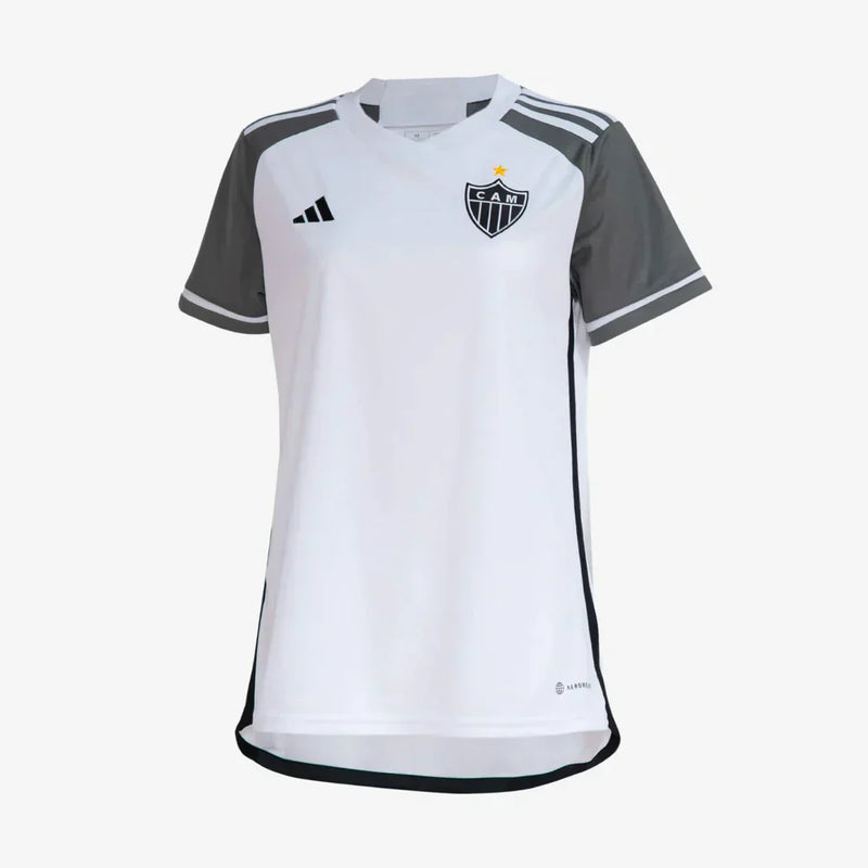 Camisa Feminina Atlético Mineiro ll 2023/24 Branca - Feminina Baby Look