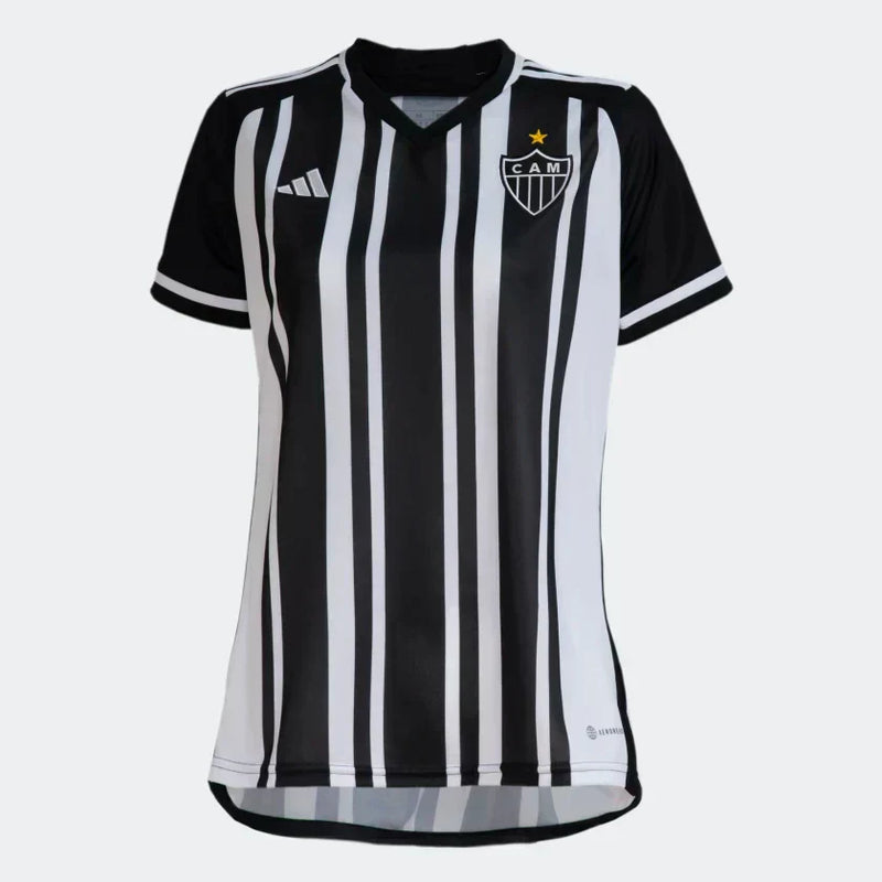 Camisa Feminina Atlético Mineiro l 2023/24 Listrada - Feminina Baby Look