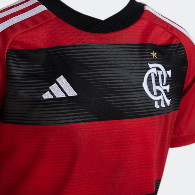 Camisa CR Flamengo l 2023/24 Rubro-Negra - Modelo Torcedor