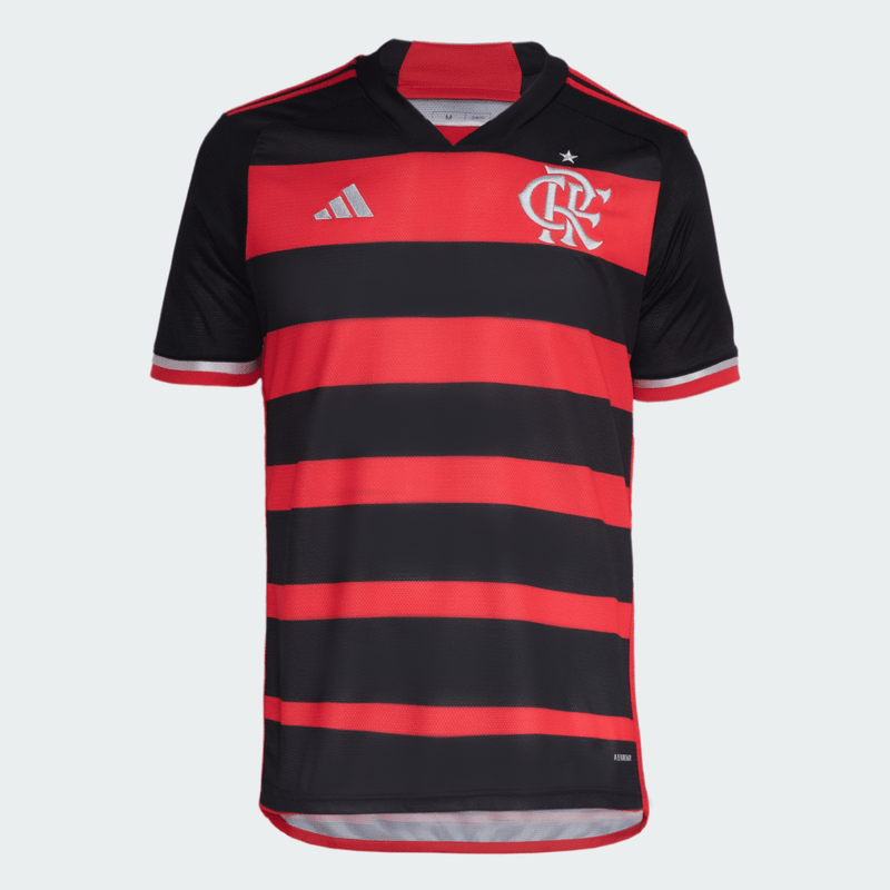 Camisa CR Flamengo l 2024/25 Rubro-Negra - Modelo Torcedor