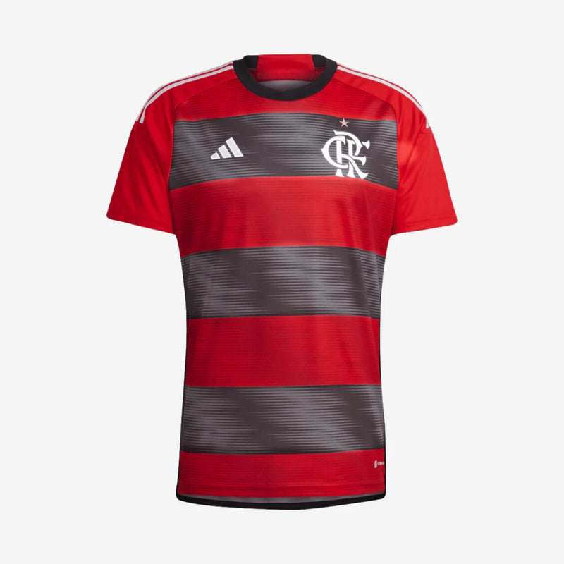 Camisa CR Flamengo l 2023/24 Rubro-Negra - Modelo Torcedor