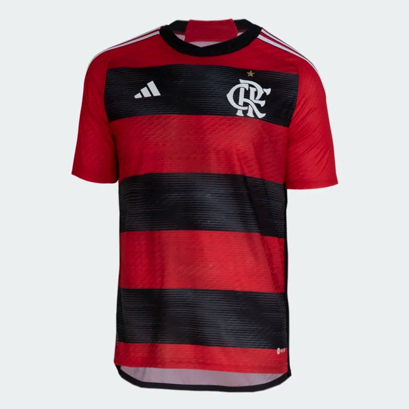 Camisa CR Flamengo l 2023/24 Rubro-Negra - Modelo Jogador