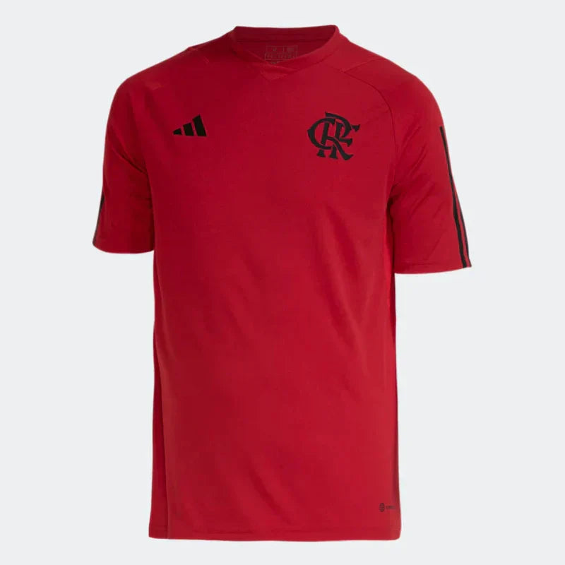 Camisa CR Flamengo Treino 2023/24 Vermelha - Modelo Torcedor