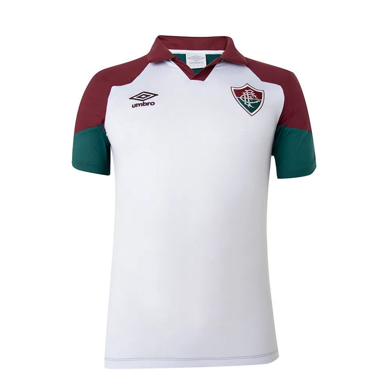 Camisa Fluminense Viagem 2023/24 Branca - Modelo Torcedor